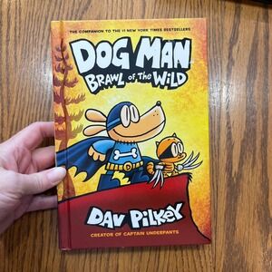 Dog Man Brawl of the Wild by‎ Dav Pilkey Childrens Graphic Novel Book